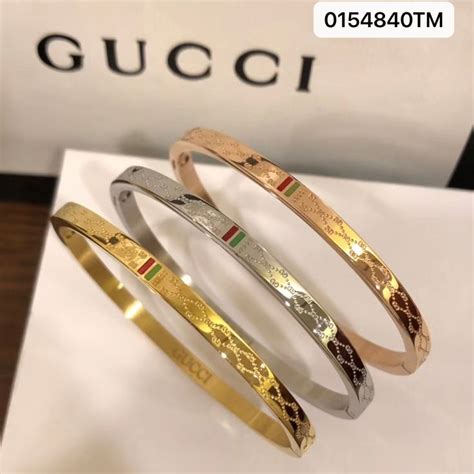 pulcera gucci|gucci bangle price.